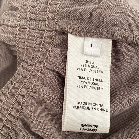 Rebecca Taylor taupe light brown long sleeve ruched vneck blouse tie ruffles EUC - Picture 7 of 11